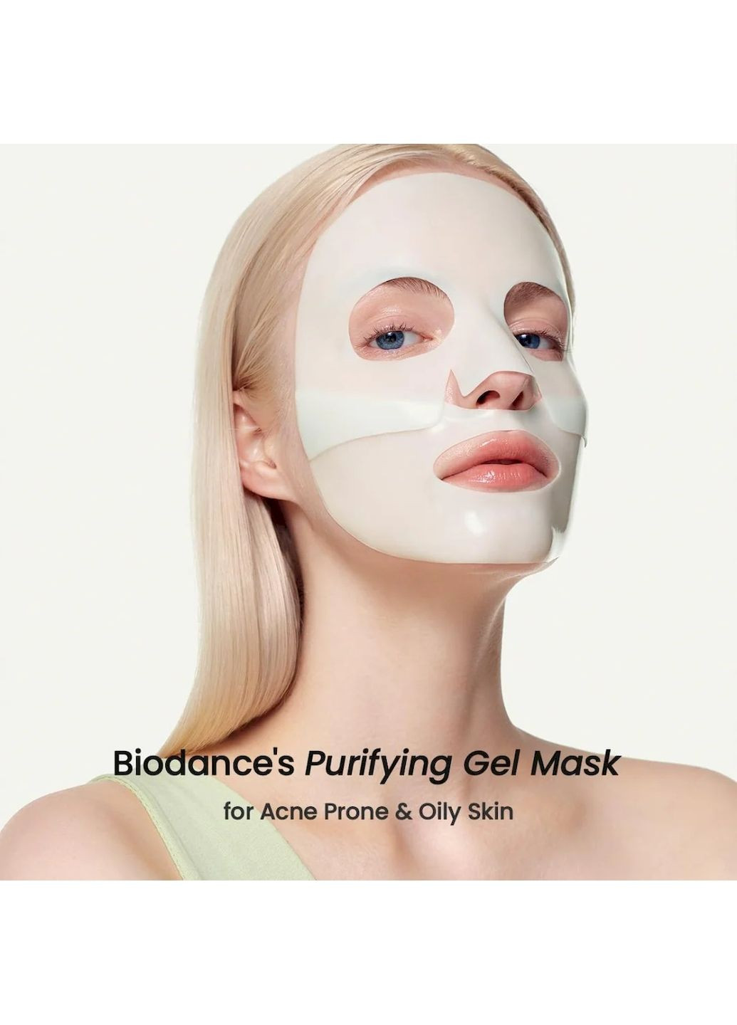 Набір гідрогелевих масок Refreshing Sea Kelp Real Deep Mask із морських водоростей 4 шт 136 мл Biodance (354379791)