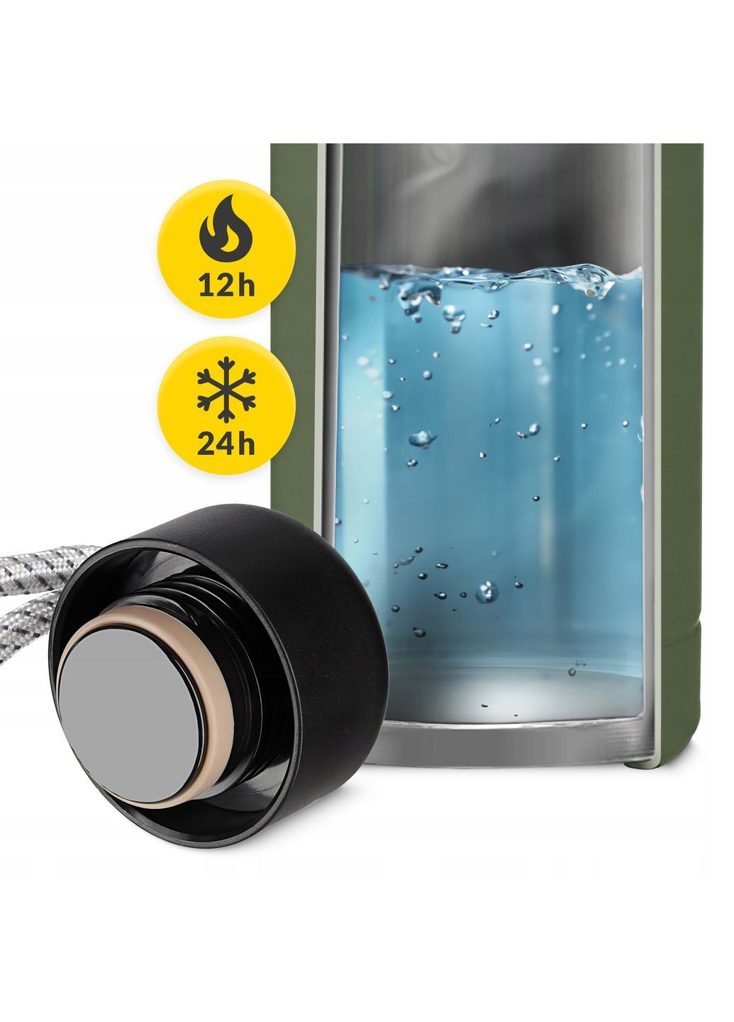 Термос 0.54 л Green (P-5905973407014) Mountain Goat (372925229)