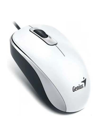 Миша дротова USB White 1000 dpi DX-110 (2718399) Genius (360422842)