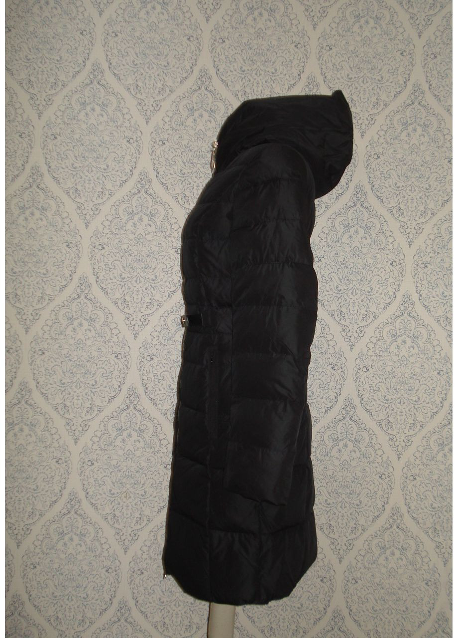 Чорна зимня пальто жіноче зимове 8126 Lusskiri
