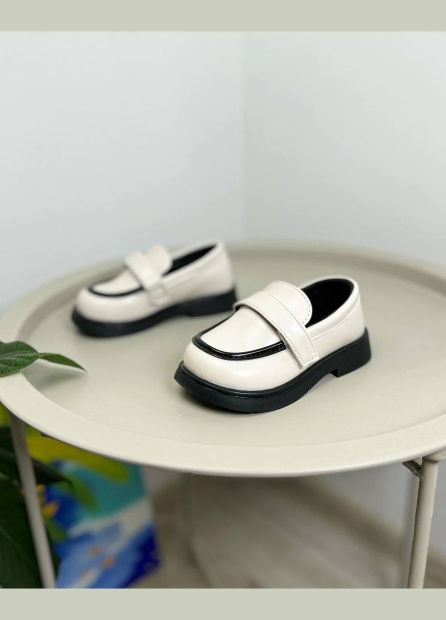 Белые туфли детские классические белые 1278 No Brand