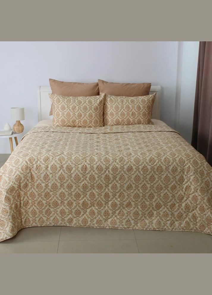 Покривало євро Elegante Cotton Beige Fantasy 4-04577_32783 220х240 см ТЕП (364752605)
