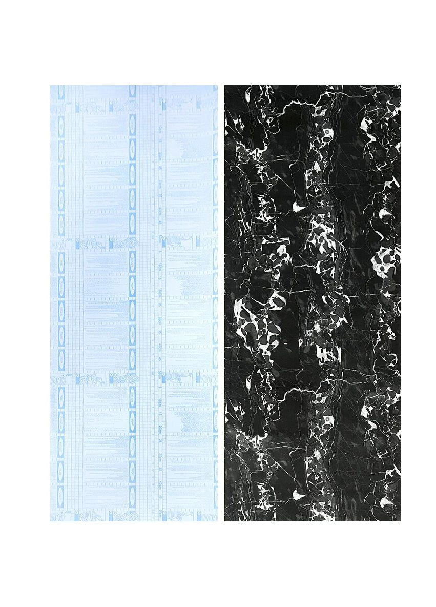 Самоклеющаяся пленка черный мрамор с белым 0,45х10мх0,07мм SW-00001280 Sticker Wall (325870368)