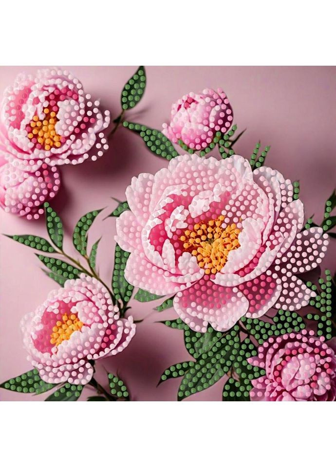 Алмазна мозаїка "Рожева мрія" ZAV1818-13, No Brand (362570150)