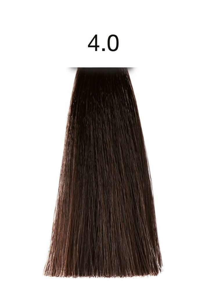 Безаммиачный гель-крем краска для волос Argan&Keratin 4.0 коричневый,100 мл PH (298914705)