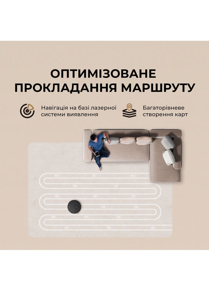 Робот-пылесос D20 White (RLD35GA) Dreame (356728308)