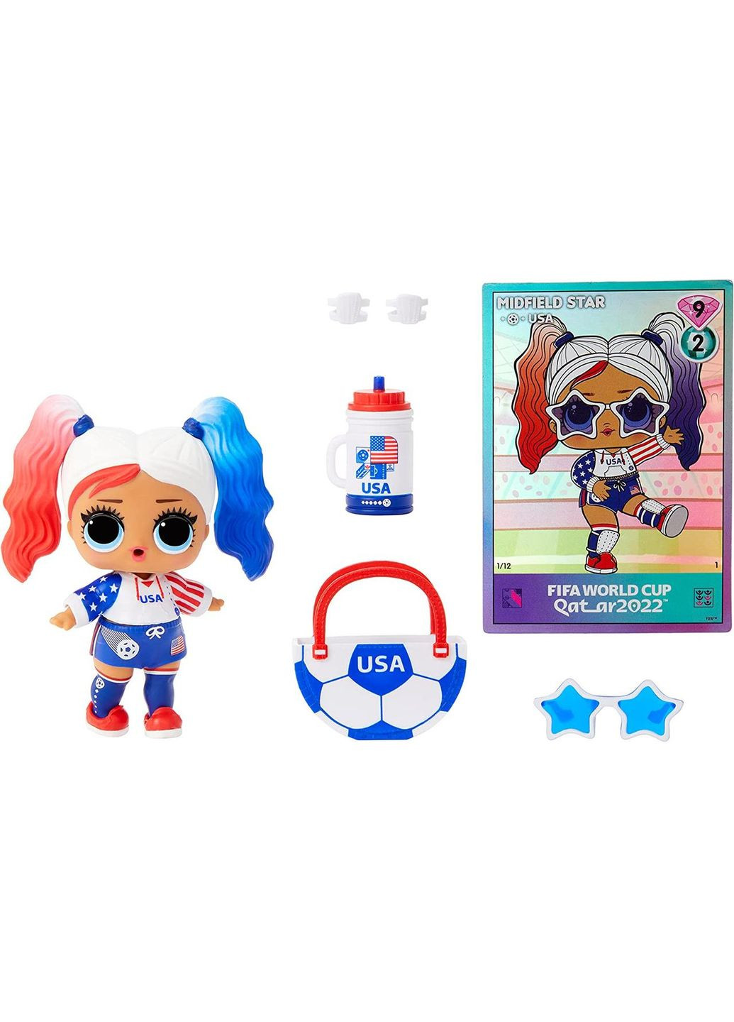 Игровой набор Lol Surprise X FIFA World Cup Qatar 2022 all star sports color change L.O.L. Surprise! (323480804)