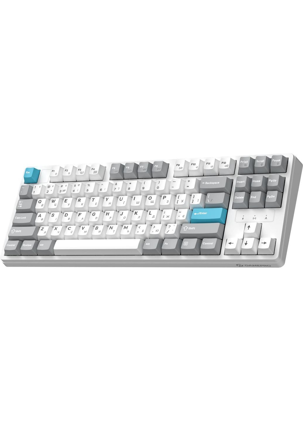 Клавіатура бездротова Asgard Ragnar Keychron Super Red Switch White (MK285WH) GAMEPRO (372011881)