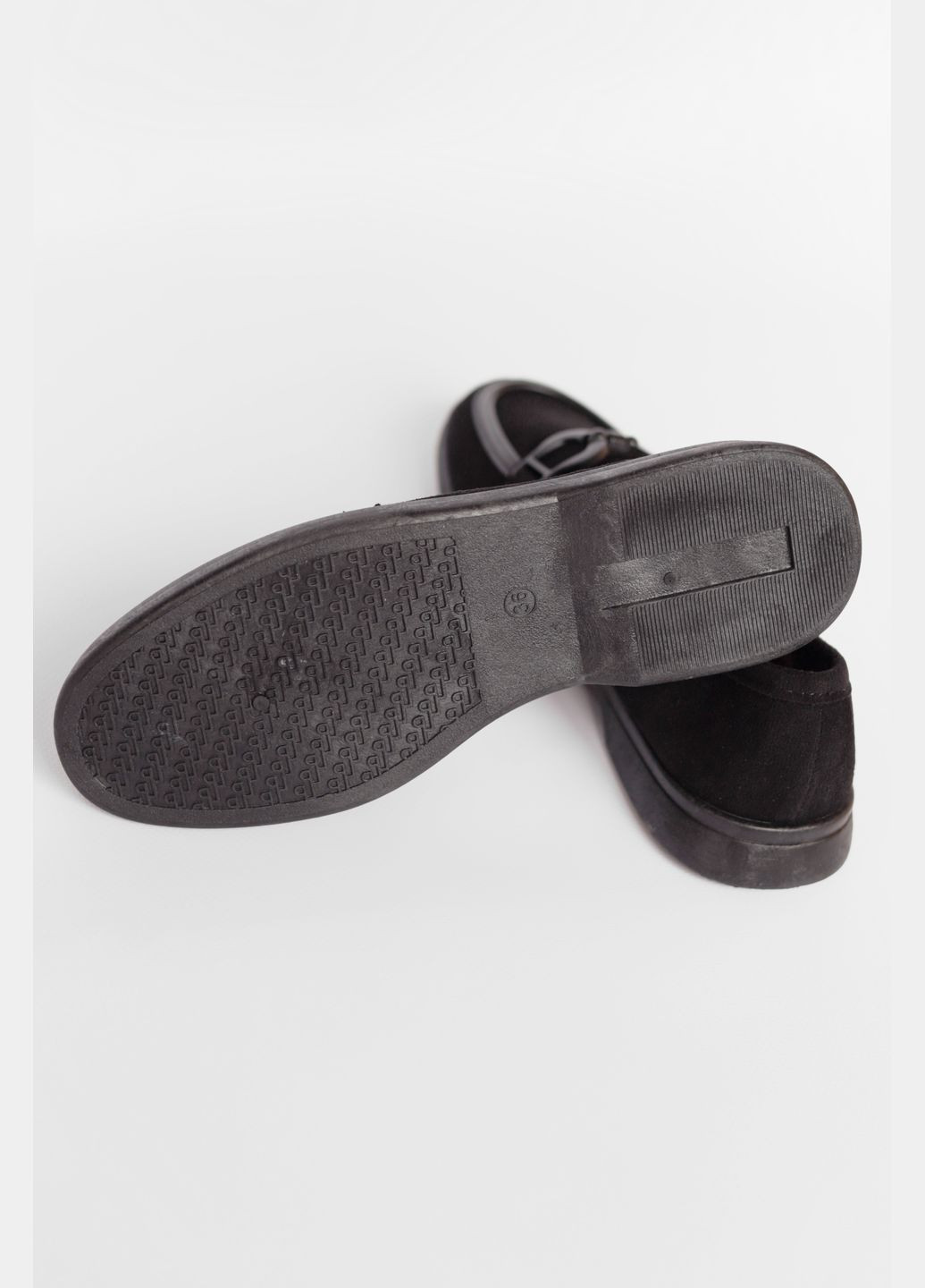 Туфлі-лофери жіночі чорного кольору Let's Shop (292548765)