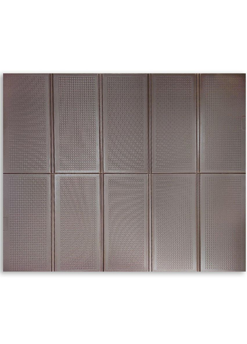 Детский складной термоковрик однотонный 2000*1500*10мм Коричневый (298) SW-00001189 Sticker Wall (329896191)