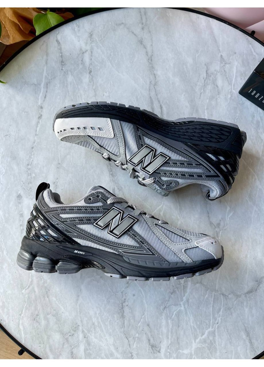 Кроссовки женские и мужские New Balance 1906R Grey Black | Нью Беланс 1906R серые No Brand серые демисезоны (362476495)
