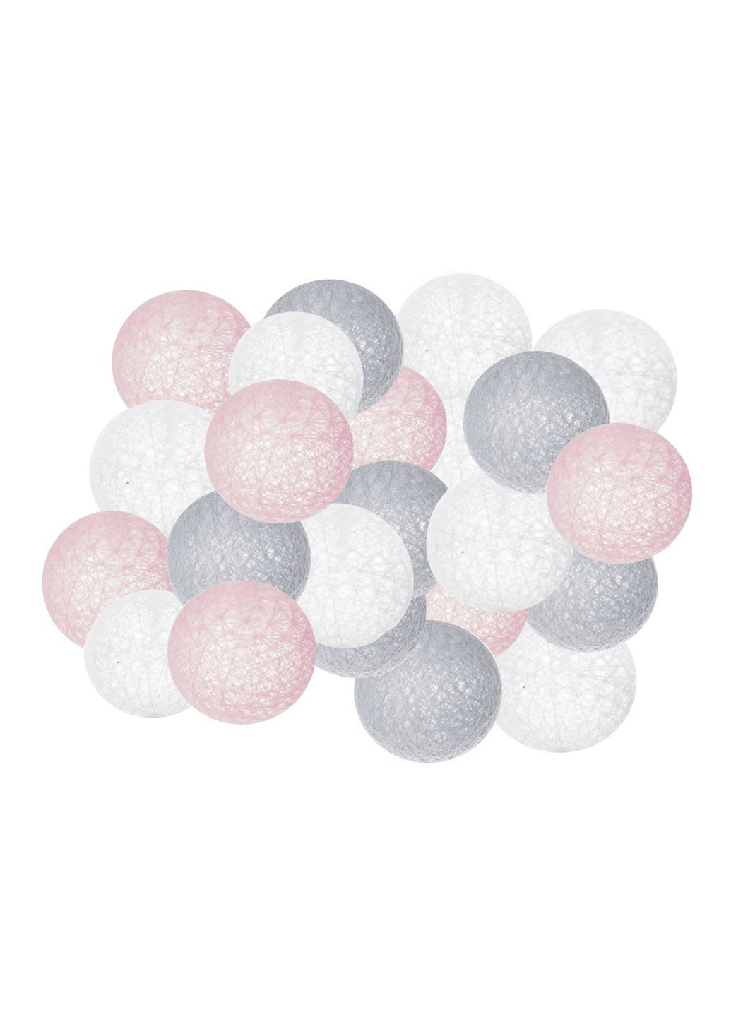 Гірлянда на батарейках Cotton Balls 6 м 30 LED Warm White Springos cl0061 (275095278)