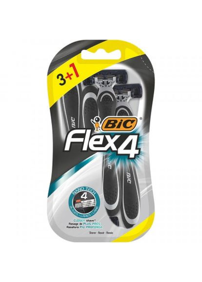 Станок для гоління Bic flex 4 3+1 шт. (268142587)