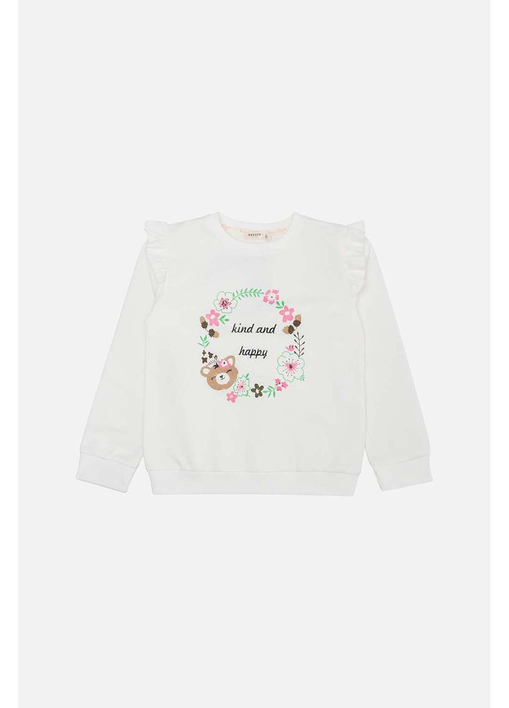 Breeze свитшот молочный двунитка