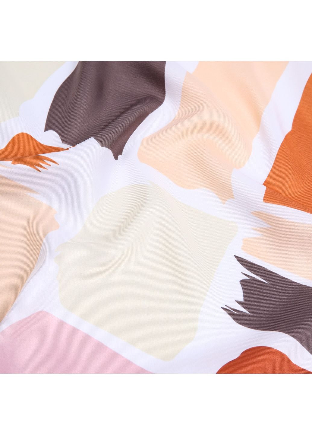 Платок женский с принтом атлас разноцветный ОФЕЛИЯ LuckyLOOK 916-470 (360957170)