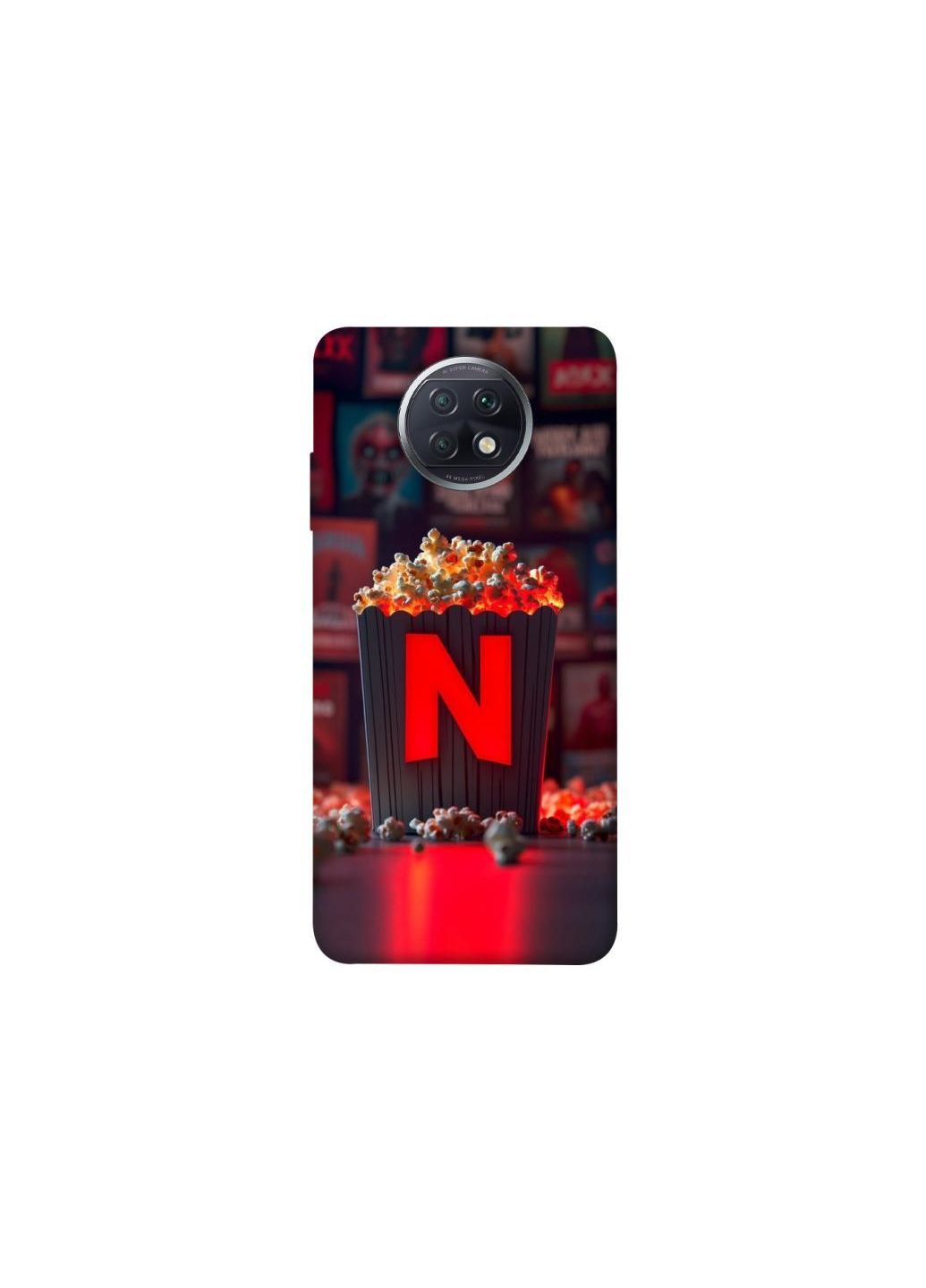 Чохол на Xiaomi Redmi Note 9 5G / Note 9T Netflix and popcorn Frontalka (354186411)