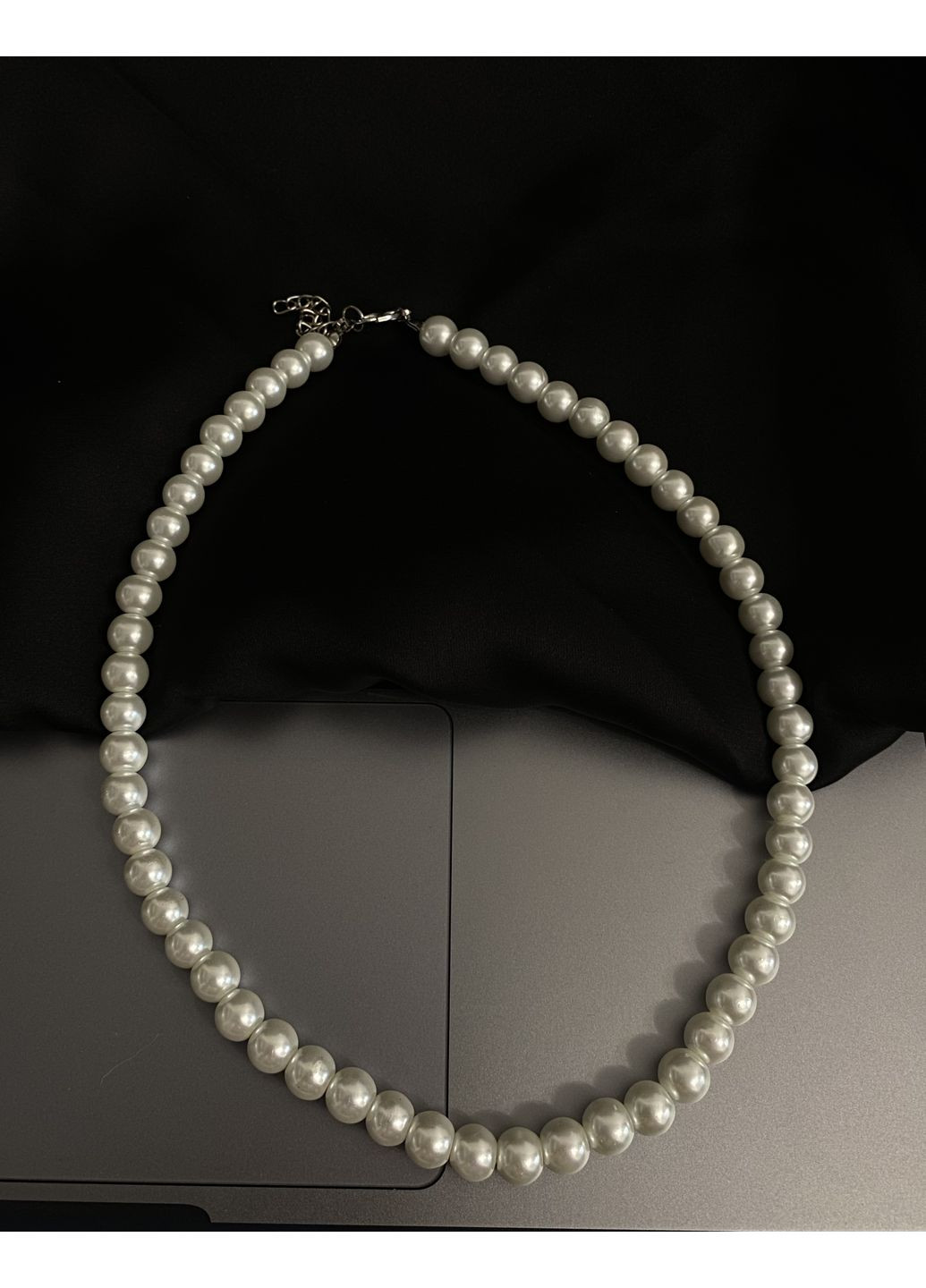 Ожерелье с жемчугом белого цвета 33994 Fashion (350623337)