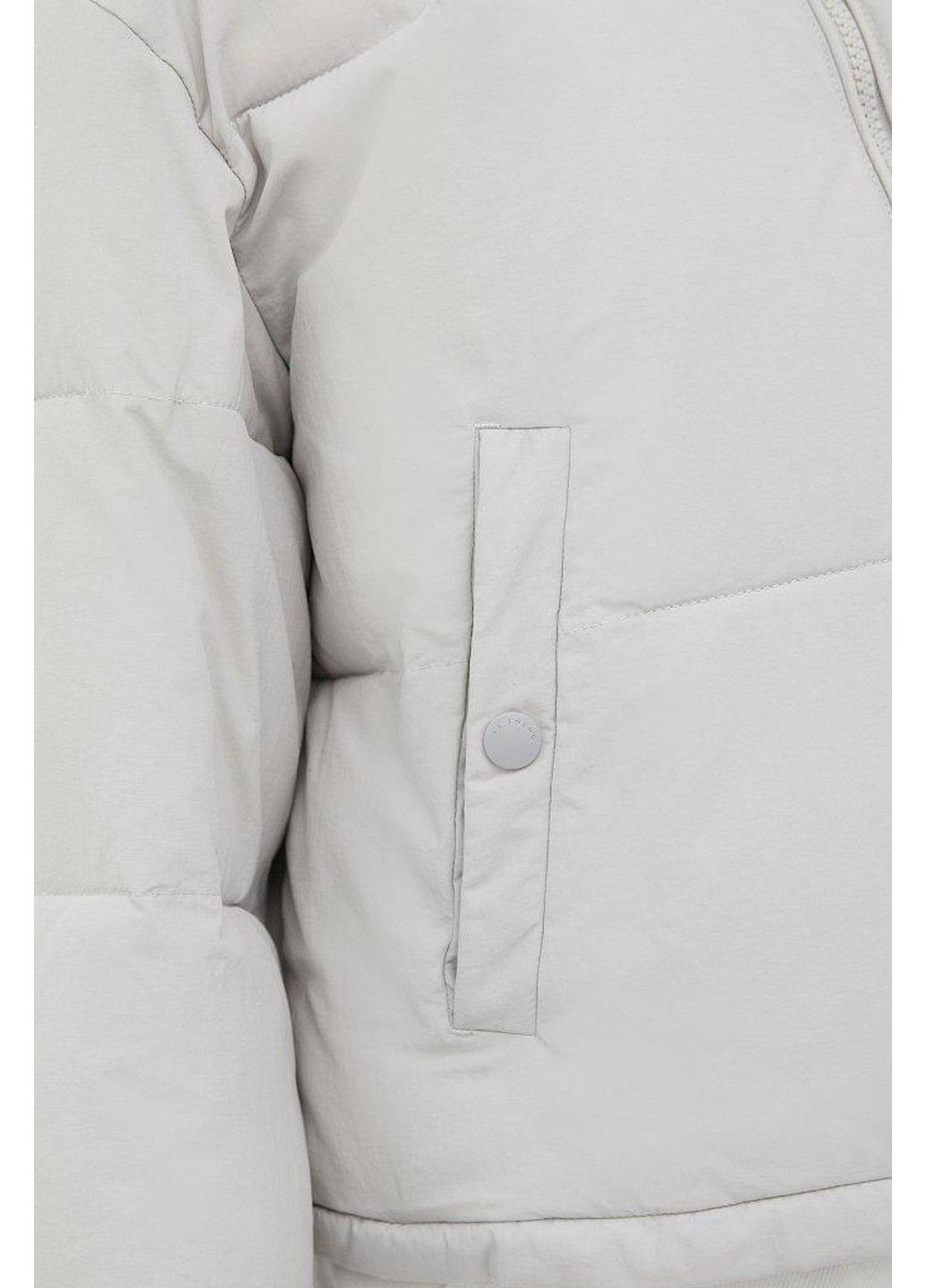 Серая демисезонная куртка fab11065-211 Finn Flare