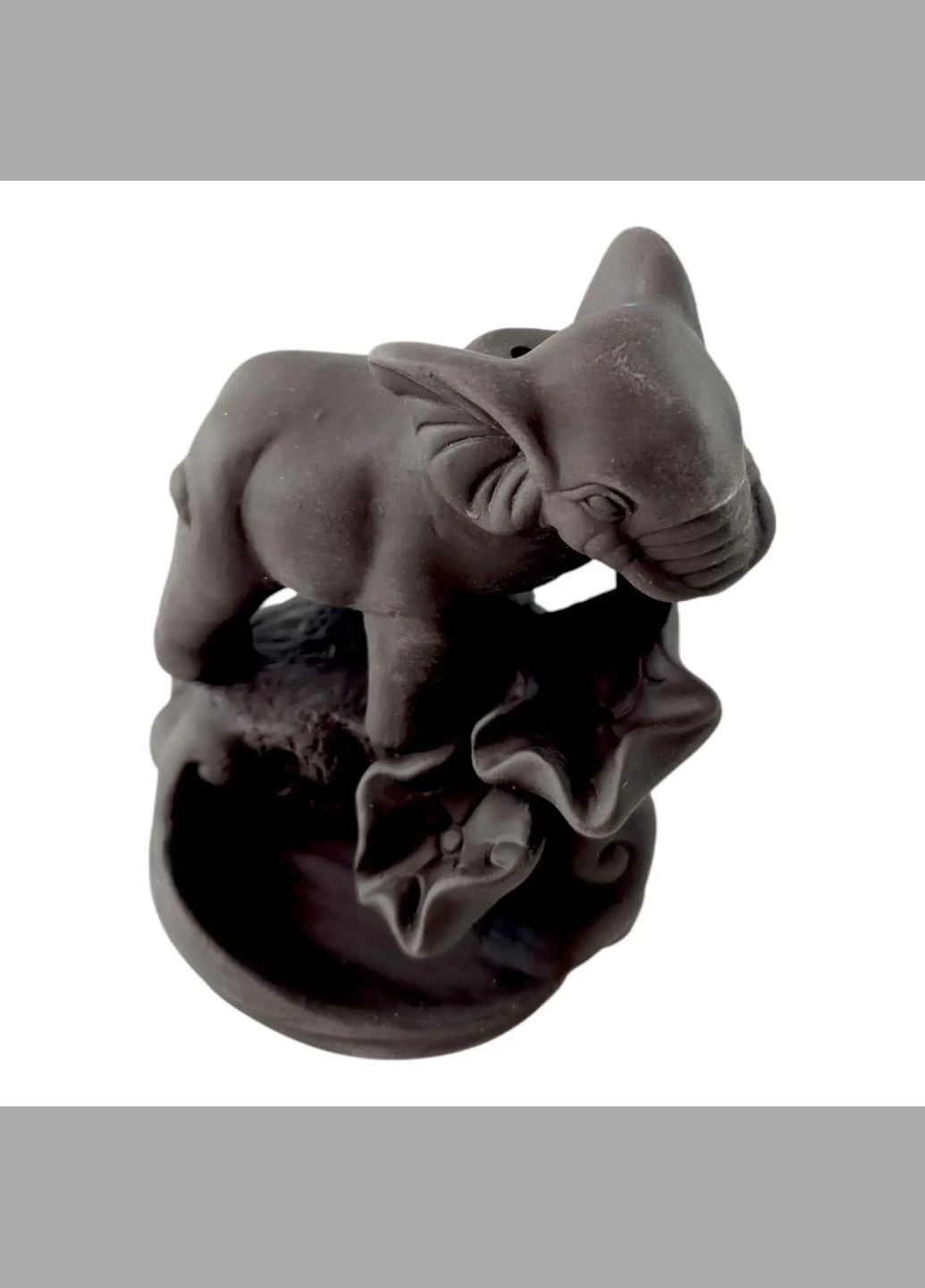 Підставка для пахощів Back Flow "Слон на камені" (11,5 х9, 5х14, 5 см) No Brand (316717917)