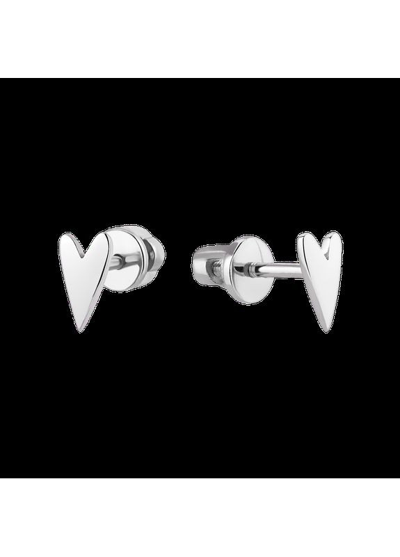 Серьги серьги с фианитами. Каштан (342334676)