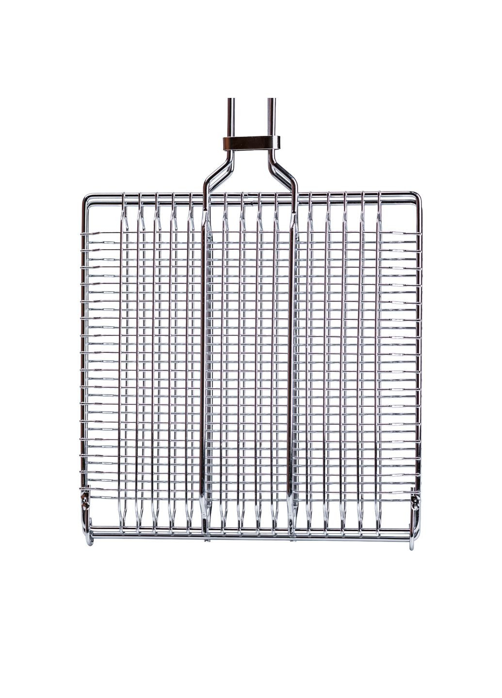 Решетка-гриль для барбекю TS Kitchen с резиновой ручкой 24х24х4 см No Brand HP455RESH (299239262)