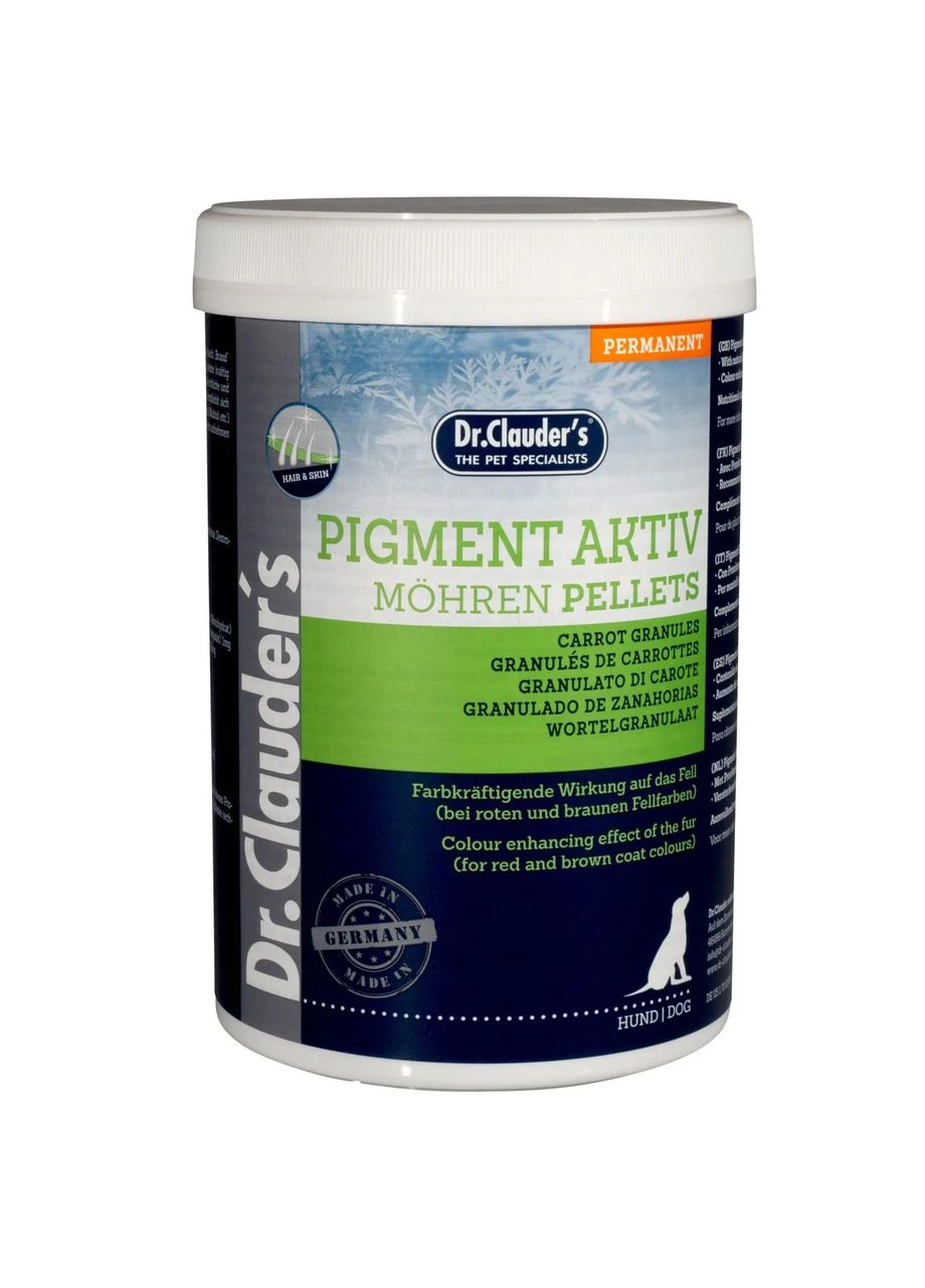 Витаминно--минеральный комплекс Dr.Clauder’s Pigment Active Carrot для усиления красной пигментации шерсти собак, 400 г Dr.Clauder's (362914645)