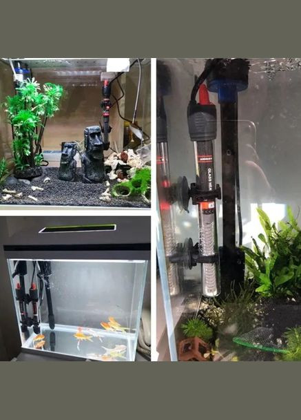 Обогреватель для аквариума AT-700 с терморегулятором 75 Вт 21 см Xilong (285792304)