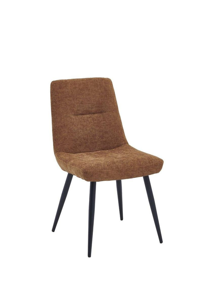 Стілець KIWI чорний каркас/теракотовий тк. Intarsio (365461472)