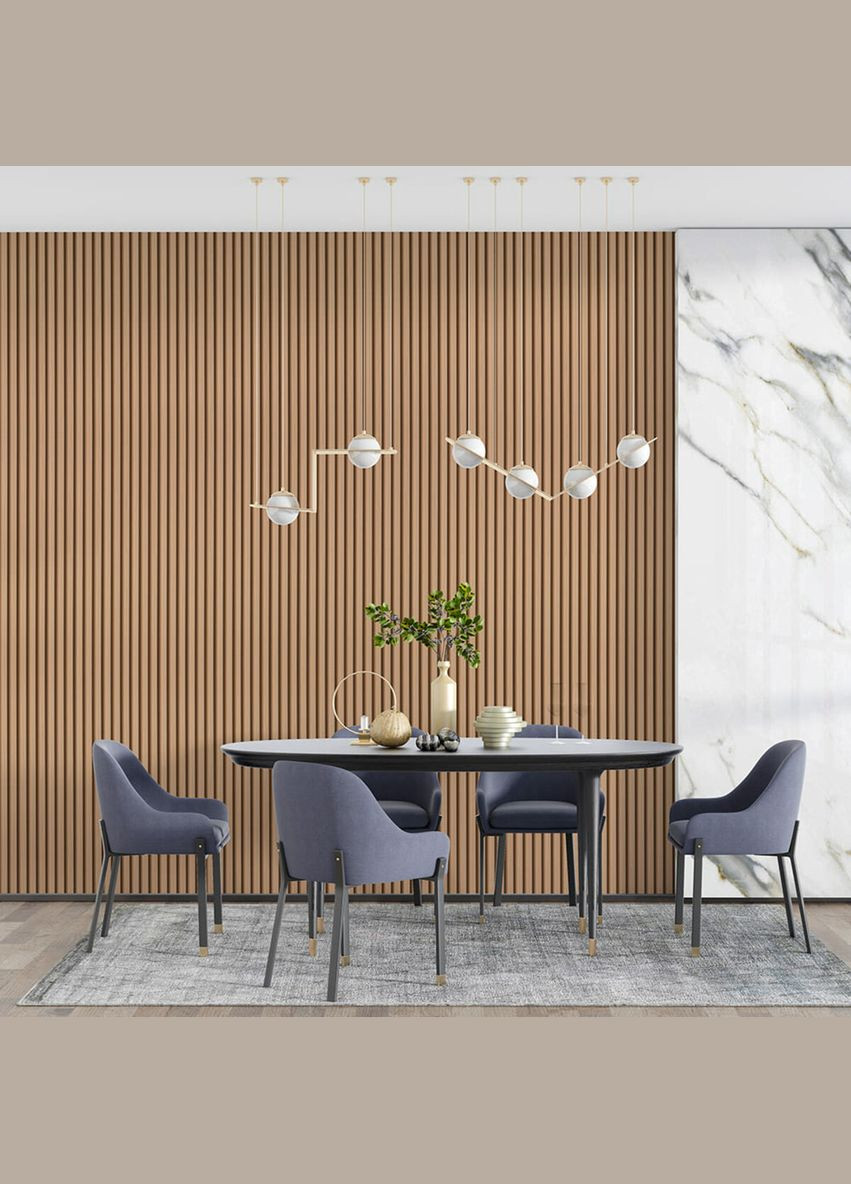 Рейка декоративна WPC стінова 3000х160х23мм Дуб SW-00001855 Sticker Wall (370792913)