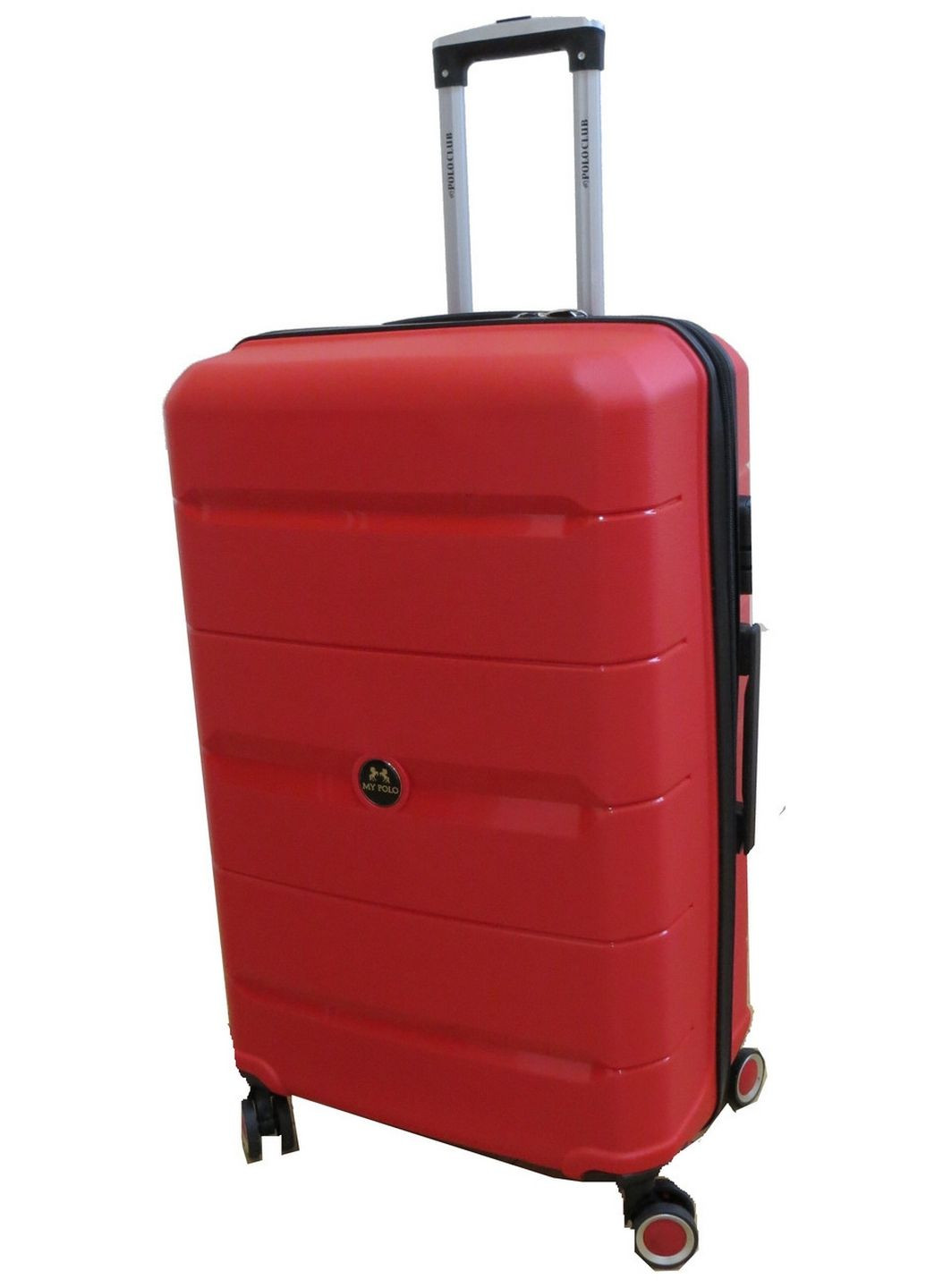 Большой чемодан на колесах из полипропилена 93L 75х46х30 см MY Polo (289368697)