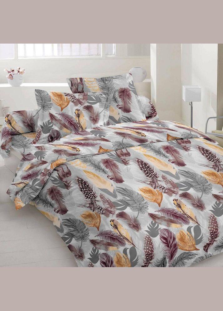 Двоспальний комплект постільної білизни 100% Бавовна180х220 см Vital-Textile Bl2-1038 (326738885)