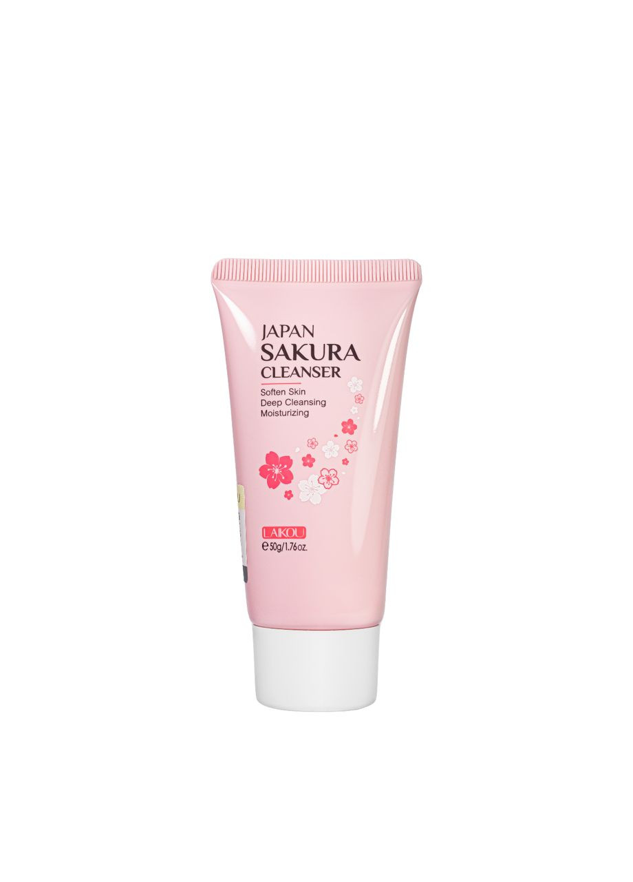 Пенка для умывания омолаживающая Japan Sakura Cleanser 90203A, 50 мл Laikou (336961346)