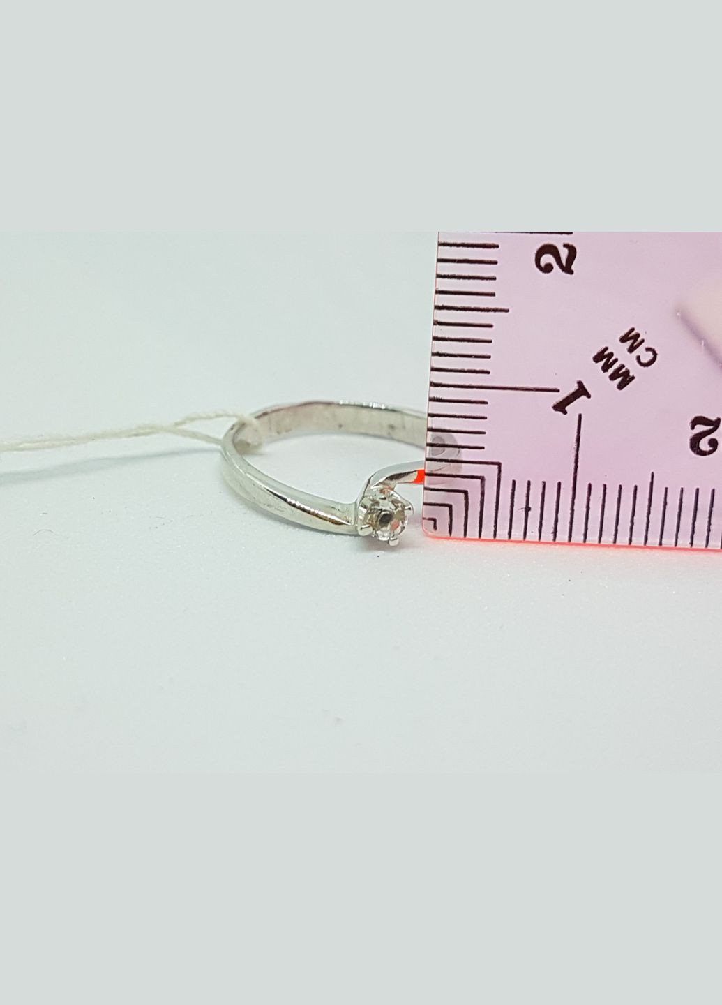 Серебряное кольцо с фианитами. 1502/9Р-CZ AGNI (323036755)