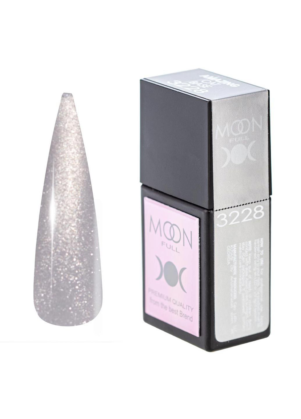 База для нігтів Full Amazing Сat base № 3228, 12 мл Moon (297668569)