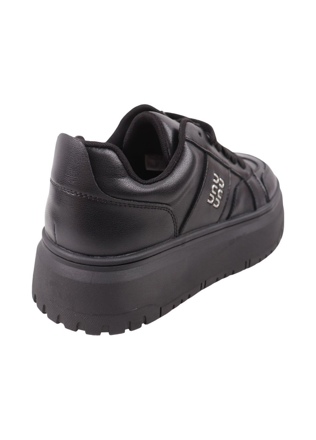 Чорні кеди жіночі чорні натуральна шкіра FARINNI 921-25DTS