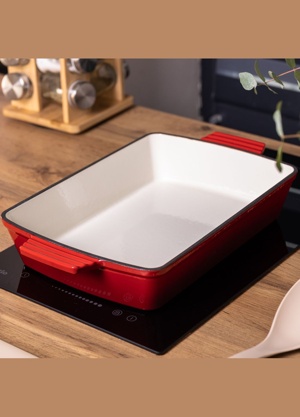 Фома для выпечки чугунная 3 л прямоугольная, Yongkang (328441059)