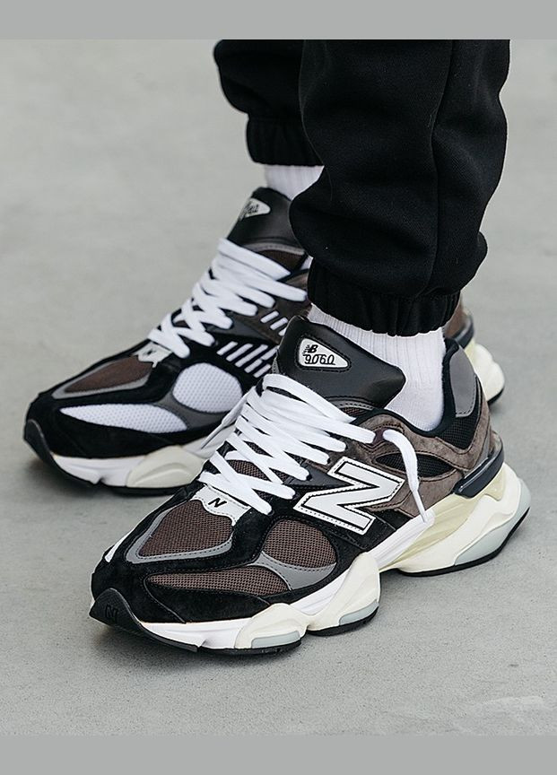 Серые демисезонные кроссовки мужские и женские new balance 9060 grey | нью беланс 9060 серые No Brand