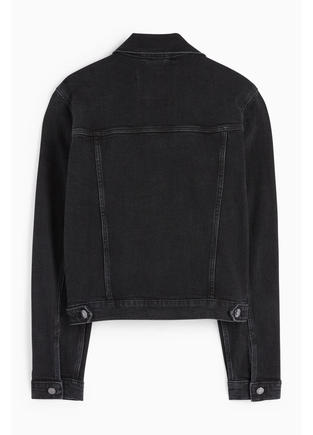 Чорна демісезонна куртка C&A