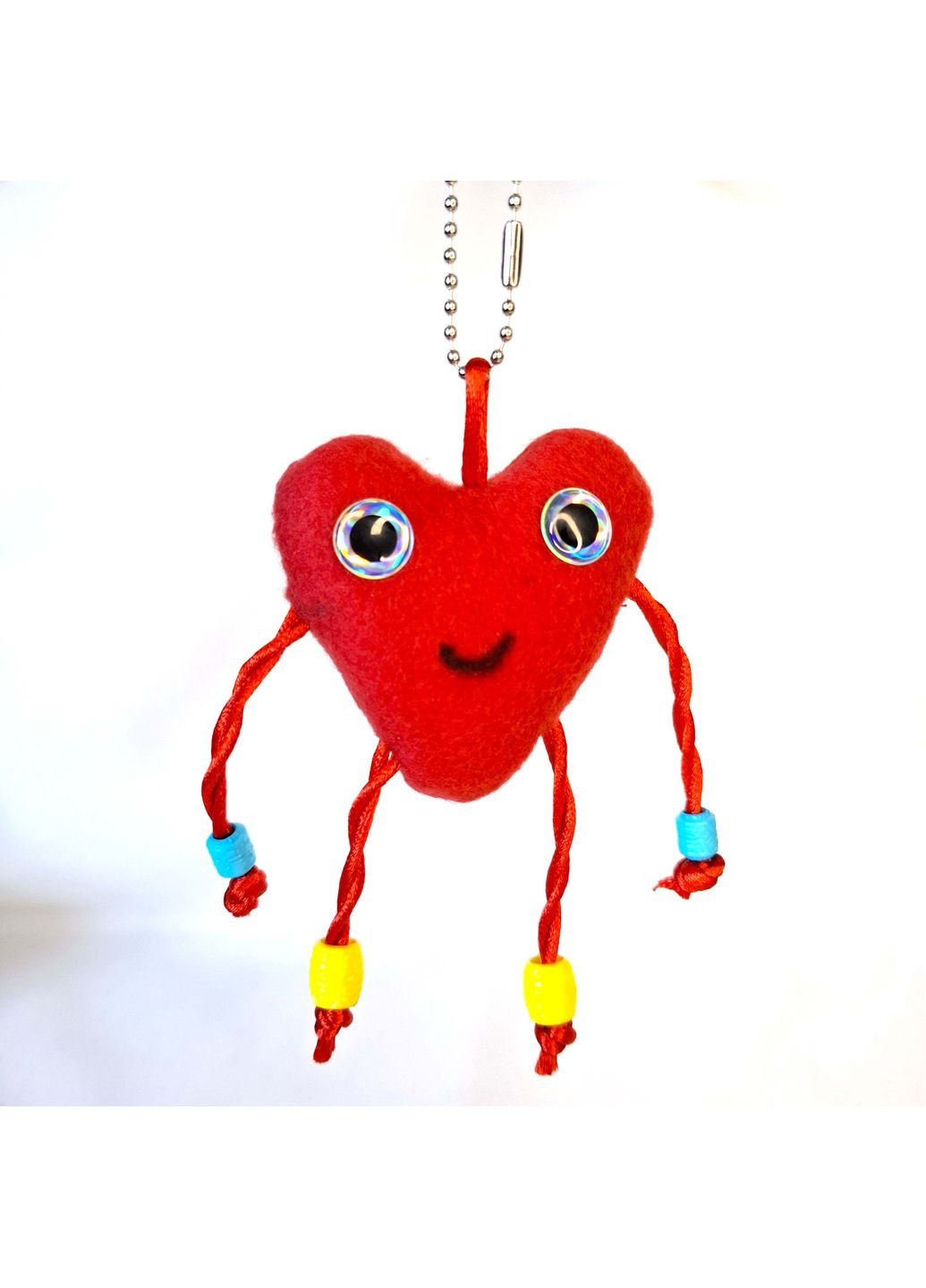 Набор для рукоделия и детского творчества своими руками брелок - мягкая игрушка своими руками No Brand Серце (316680315)