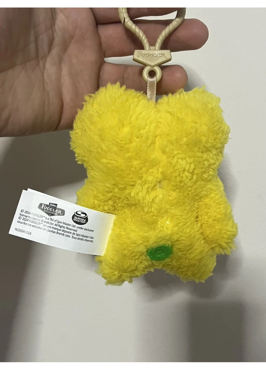 Брелок Фуглер (жовтий) М'яка іграшка-брелок Fuggler Indecisive Monster-Yellow. Фаглер жовтий індисайсив монстр Spin Master (351586283)