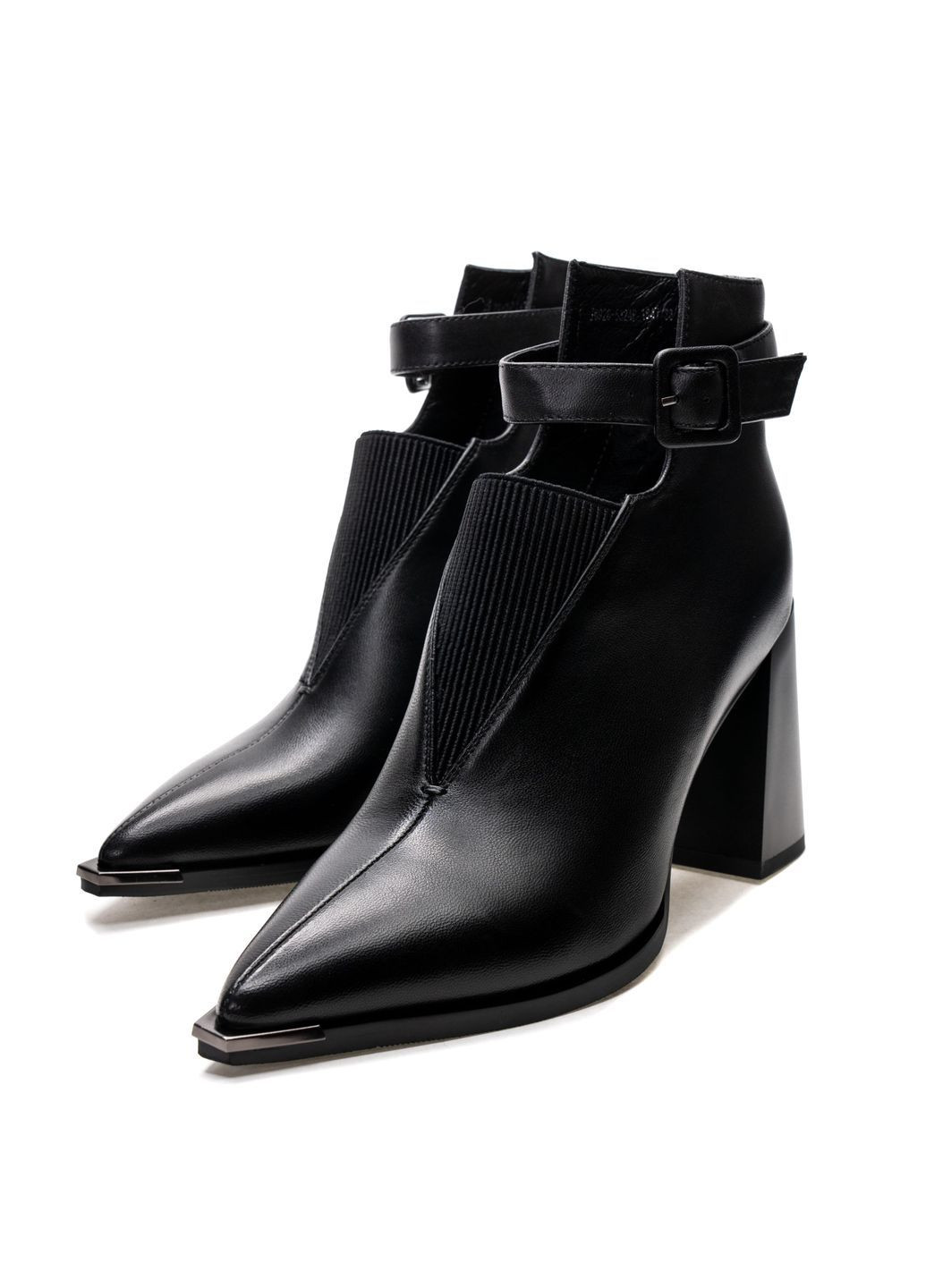 Черные демисезонная ботильоны 01318 черные ANGELOVERA