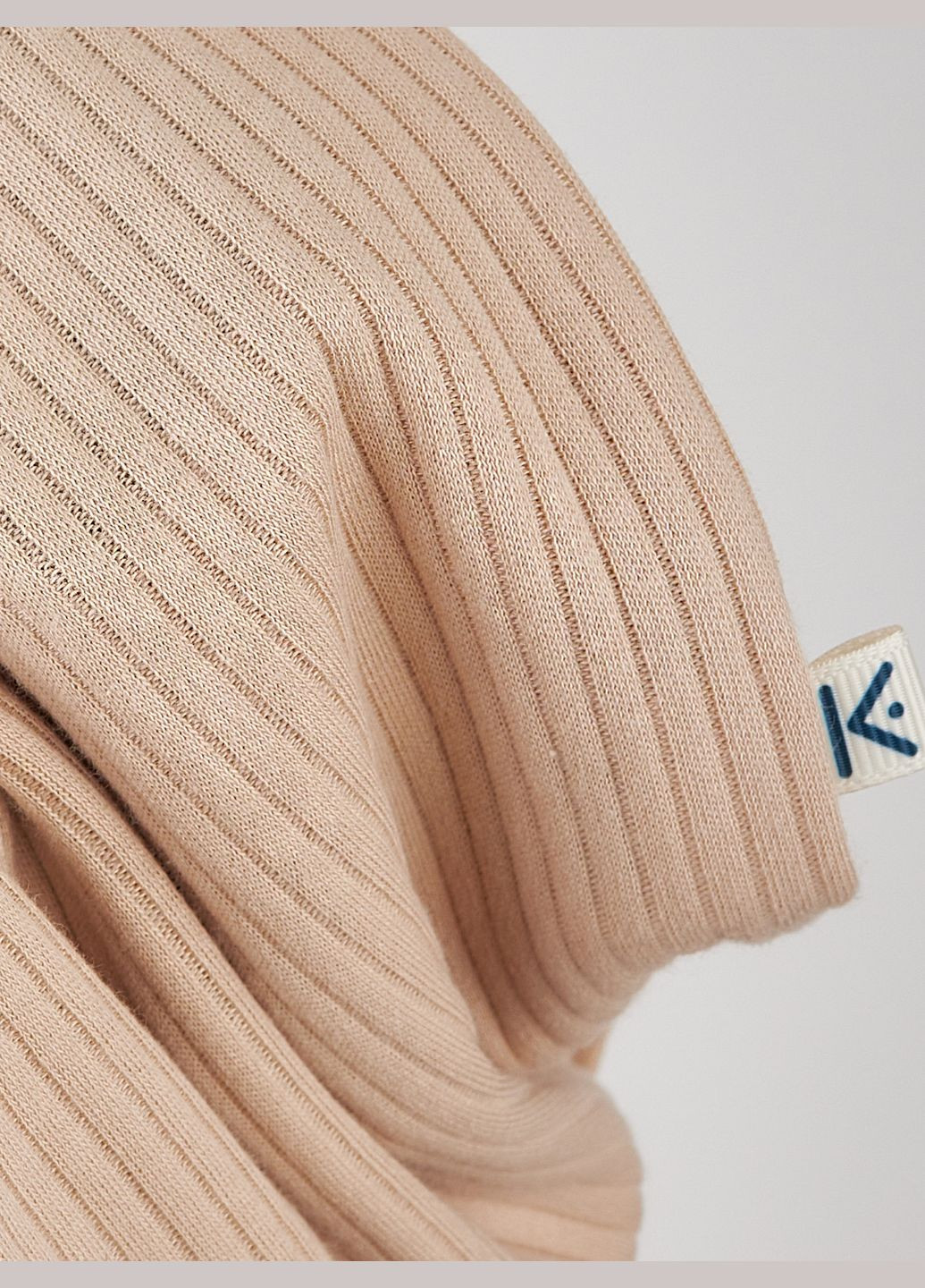 Боди-майка детская бежевая с пуговицами с фактурой KRAKO (322720056)