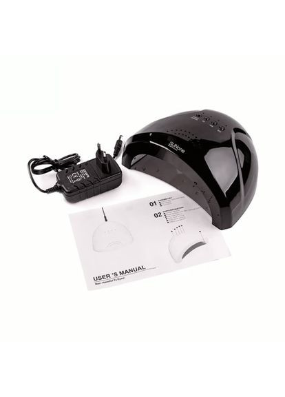 Лампа для маникюра UV/LED One Black 48W Sun (354812639)