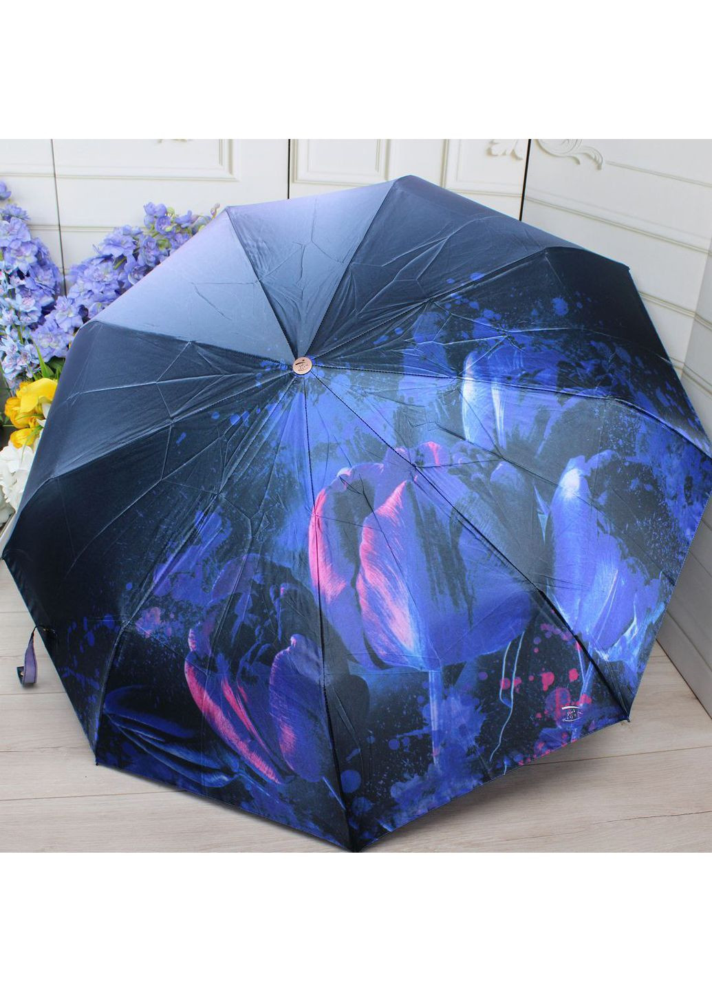 Синий зонт женский Vishnya (344448036)