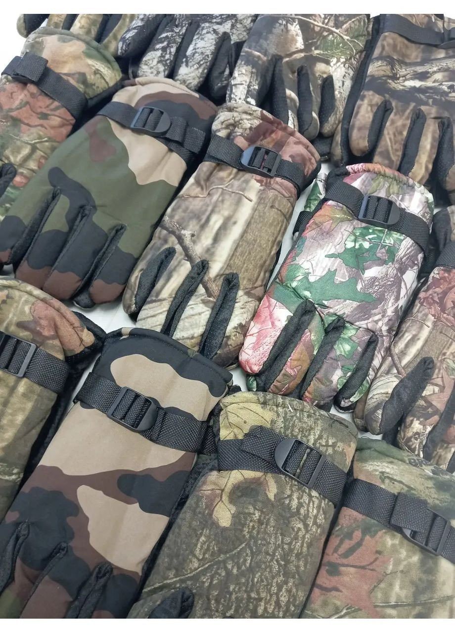 Очень теплые зимние перчатки для рыбалки, охота, рукавицы. No Brand (367165429)