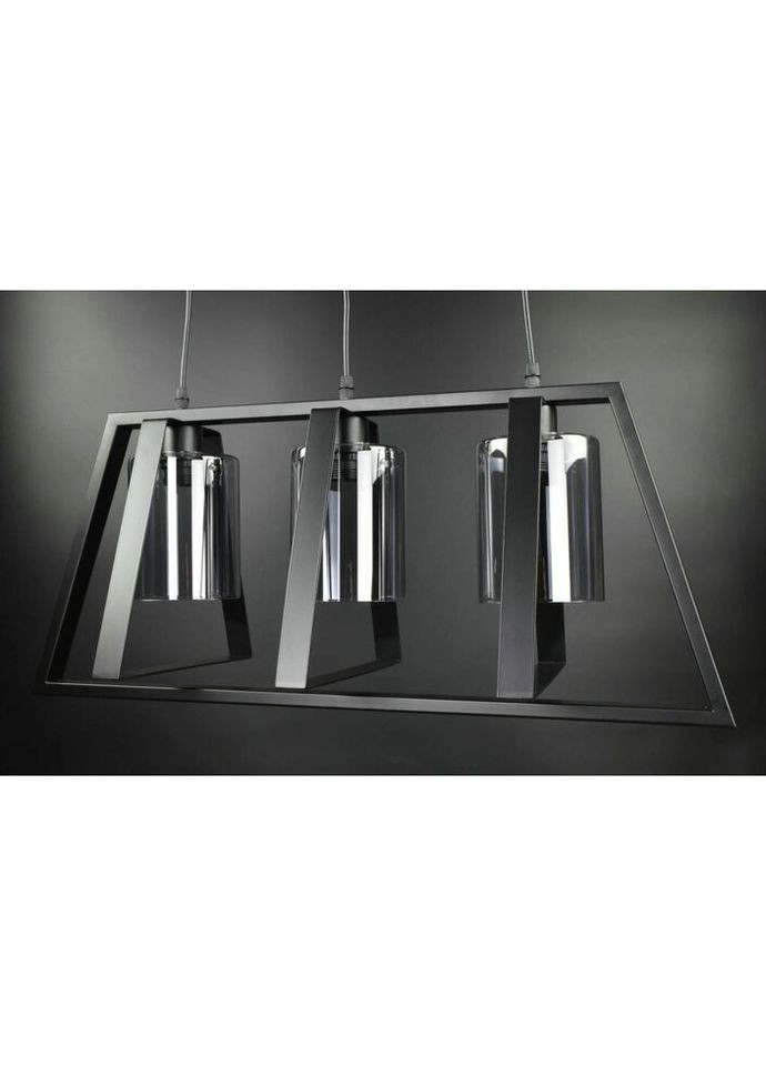 Люстра підвісна LOFT на 3 лампочки 26754 Чорний 40-120х30х75 см. Sunnysky (335974849)