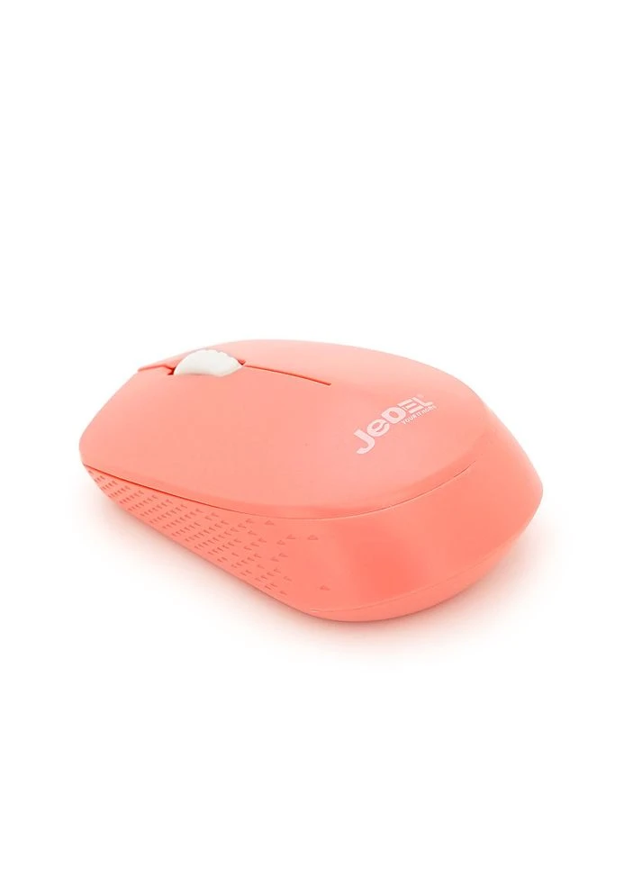 Миша бездротова W690.1000DPI,2.4 GHz,2xAA. 100x60x31мм. Pink. Box Jedel (391022433)