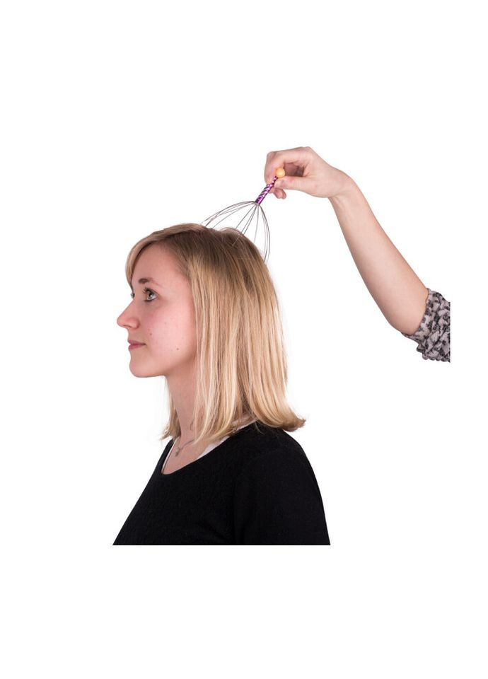 Массажёр для головы Kutsuo — синий inSPORTline (366249120)