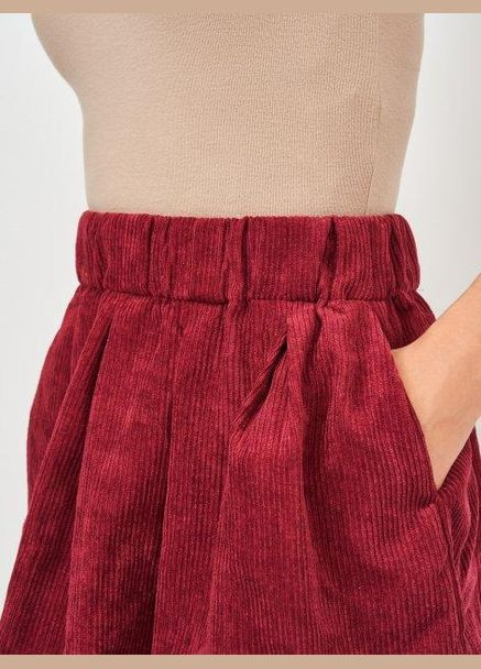 Бордовая юбка Minimum