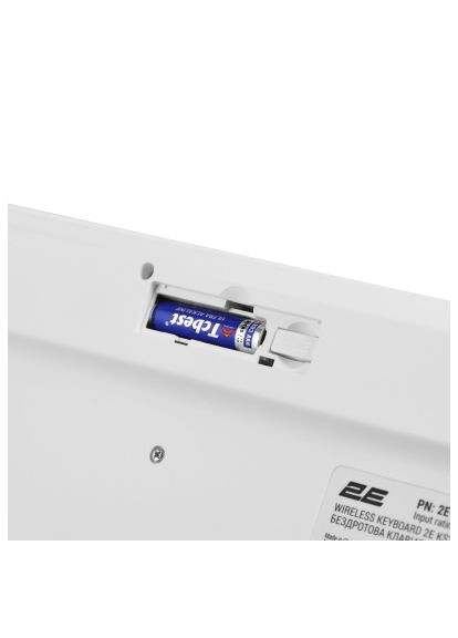 Клавиатура (-KS260WWH_UA) 2E KS260 106key Wireless UA White (364630000)